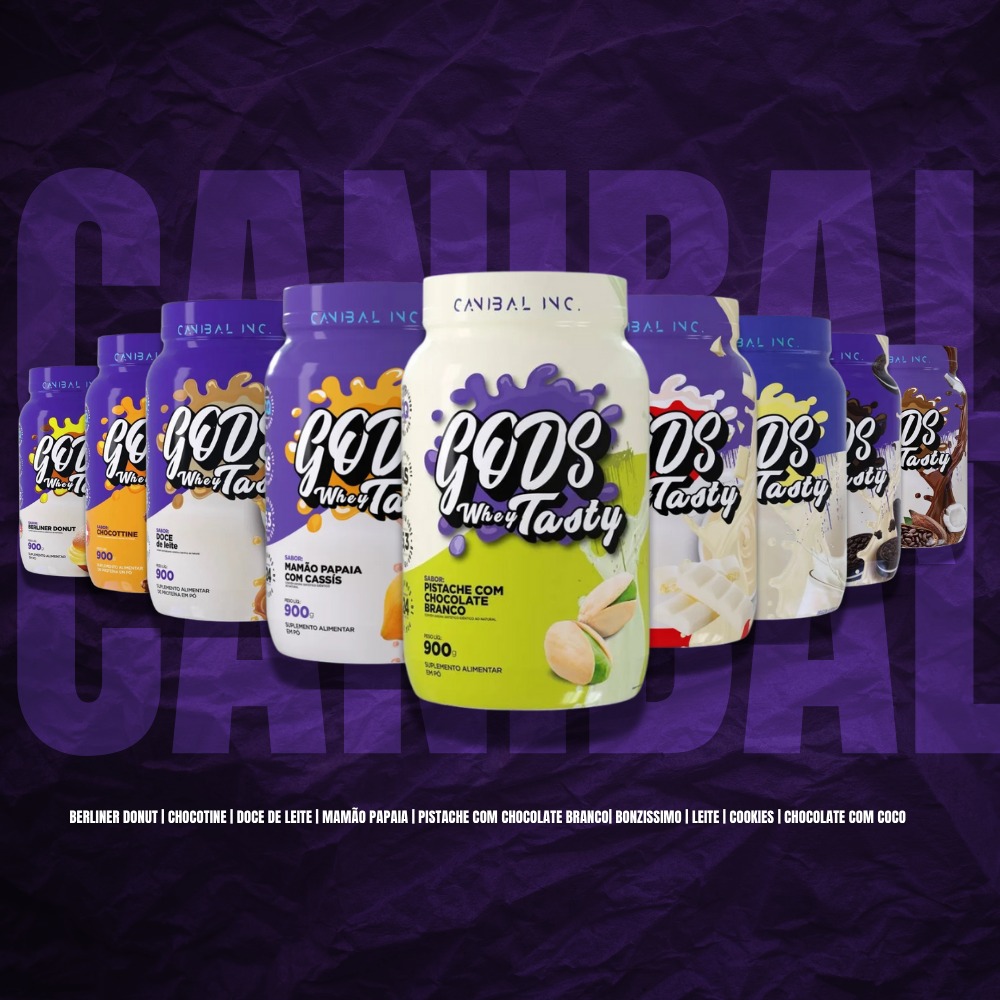 Canibal Inc Gods Whey Tasty 3W 900g