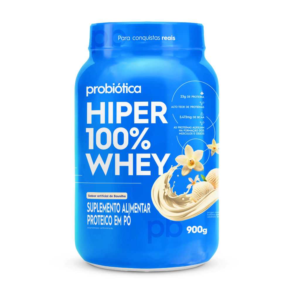 Probiotica 100% Pure Whey 900g pote